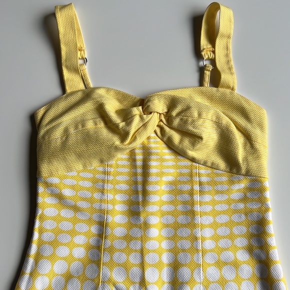 Strappy Bralette Detail Ruched dress by Liz Claiborne, adjustable straps - Picture 2 of 9